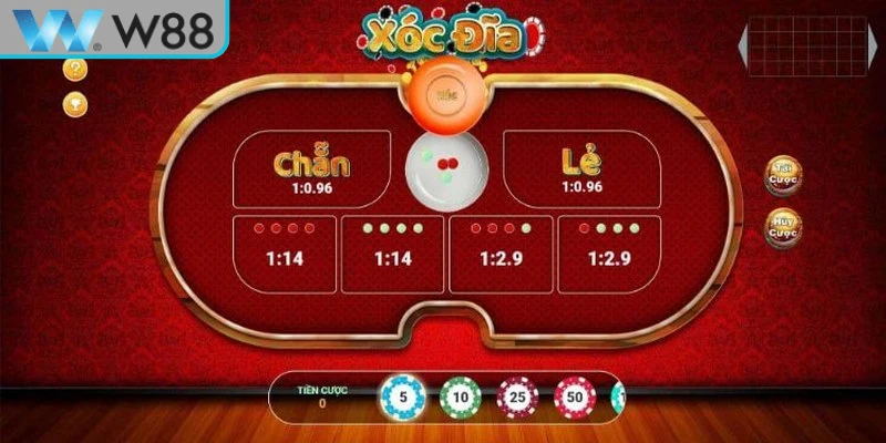Xóc Đĩa Online W88 - Trải Nghiệm Game Xanh Chín Hấp Dẫn 2 Luật xóc đĩa online tại W88 thân thiện dễ chơi với mọi đối tượng
